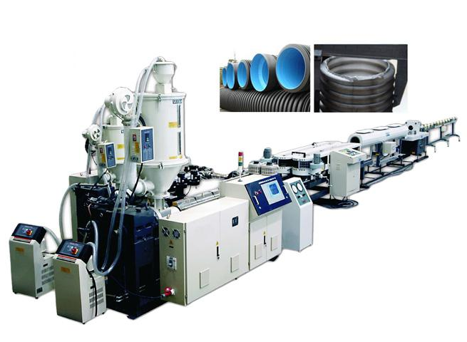 Double Wall Corrugated Pipe Making Machine